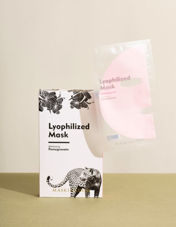 紅石榴多酚亮白凍乾面膜（石榴紅）Pomegranate Polyphenols Whitening Lyophilized Mask(Pink)